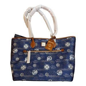 Disney Cruise Line DCL Dooney & Bourke Wish Blue Tote Bag Mickey Inaugural